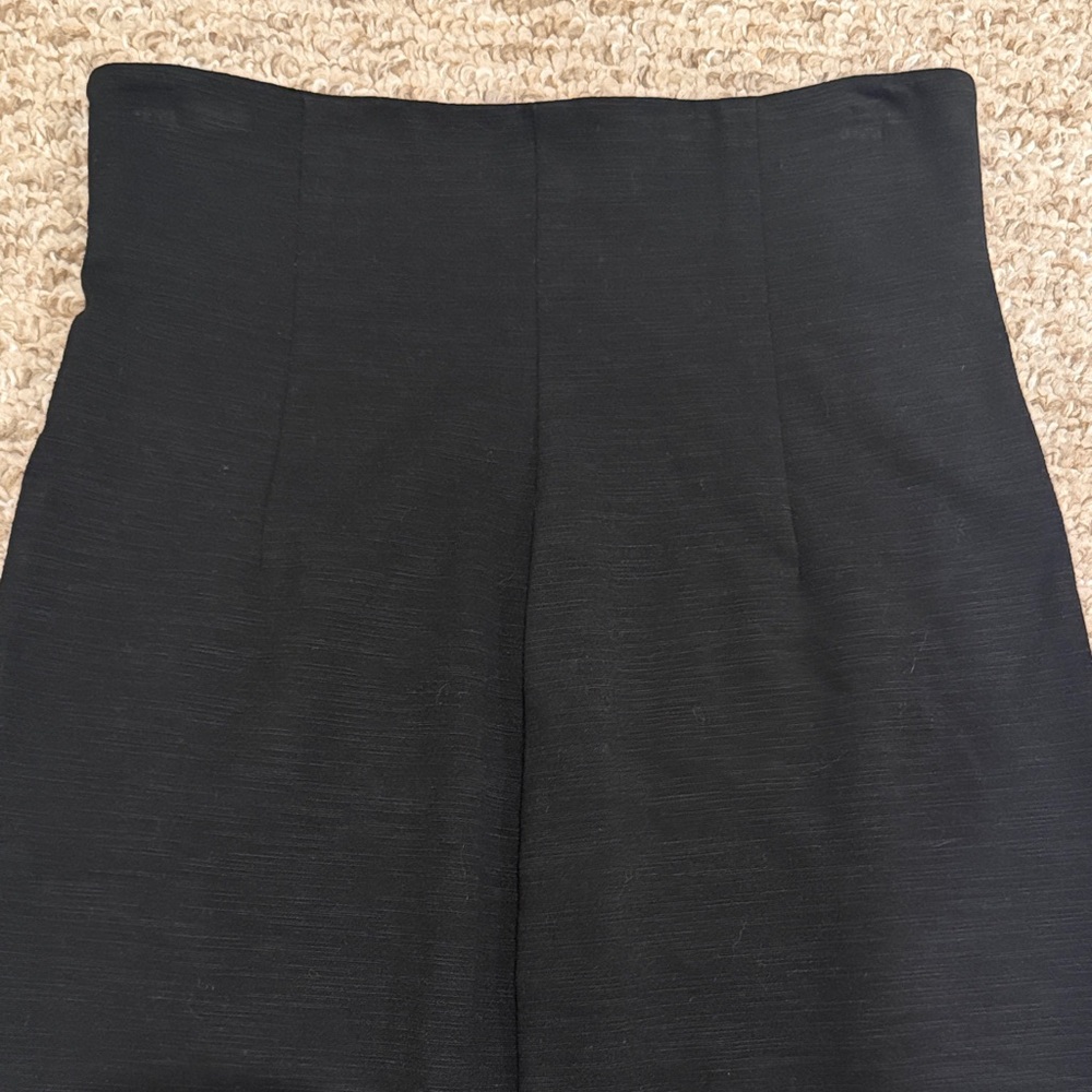 Diane Von Furstenberg High-Waisted Black Pencil Skirt - Picture 3 of 6